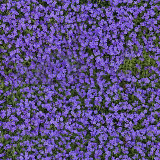 4096 x 4096 seamless pot tileable pattern flower Purple flowers free texture