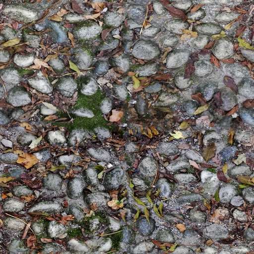 4096 x 4096 seamless pot ground tileable pattern pebbles path stones Stone pebbles path free texture