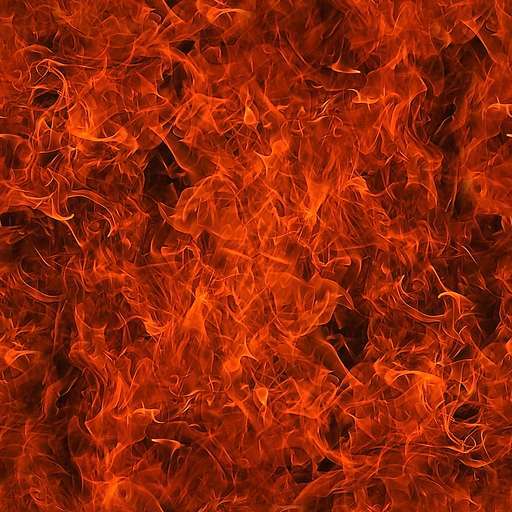 Red hot fire flames is a royalty free texture in the category: seamless pot tileable red pattern fire fiery hot flames